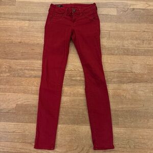 William Rast Scarlet Kara Skinny chino pants Girls size 16
 b65
